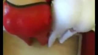 Hermanas gemelas, follando con el mismo tipo