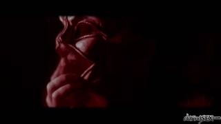 Una escena porno en un escenario de película