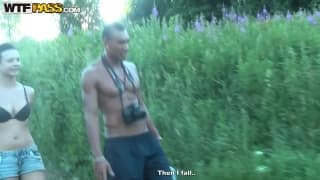 Ella sólo quiere una sesión al aire libre