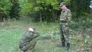 Dos soldados gays disfrutando de su receso