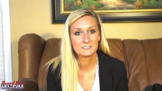 Addison será feliz en este casting porno