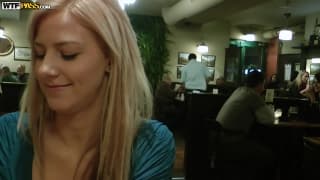 Nathaly demuestra que es una rubia fulminante