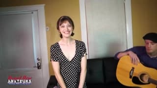 Ava se entregará en un casting porno genial