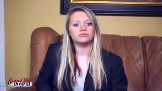 Veremos a una rubia muy puta en un casting