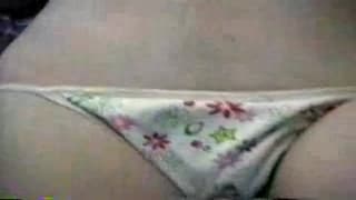 Video casero amateur para una linda chica
