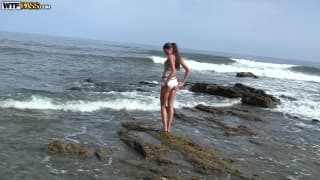 Agnessa y Juan se divierten en vacaciones