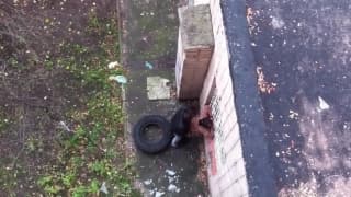 Se folla a su novia contra la pared