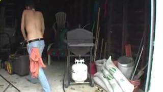 Jared Long se acaricia su pene en cámara