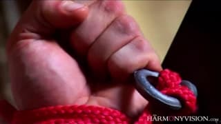 Un poco de bondage para empezar el día Un poco de bondage para empezar el día