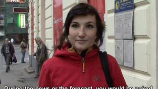 Un polvo sabroso con una callejera rusa