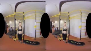 Estiramientos de zorra en el gimnasio para ti