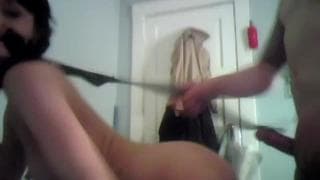 Perrita domada para una escena tipo harcore Perrita domada para una escena tipo harcore