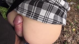 Se nota que esta asiática quiere mamar palo