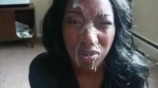 Sentirá en su cara el calor del semen