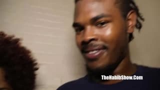 En camino para follarse a esa diosa de ébano