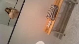 Gordita que se graba sola al masturbarse