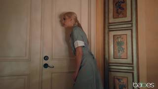 Dos fabulosas lesbianas en un escena sensual.