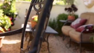 Follada intensa en el patio trasero de casa Follada intensa en el patio trasero de casa