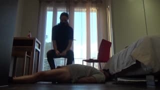 Dominatriz francesa se folla a un pervertido exhibicionista Dominatriz francesa se folla a un pervertido exhibicionista