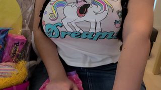 Después de la felación Crystal Lust se follará a papá