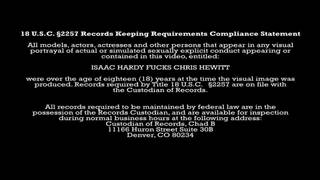 Chris Hewitt es feliz en la cama haciendo el sexo con Isaac Hardy