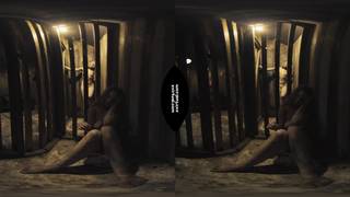 Sexo BDSM en realidad virtual con un gran follador alienígena