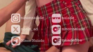 Con una estudiante pelirroja el sexo es mucho más delicioso