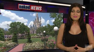 Katherine Curtis y Madison Banes en la emisión de las noticias